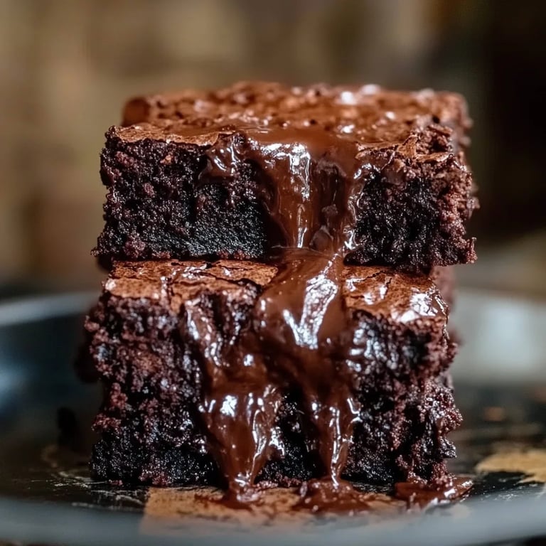 Chewy and Fudgy Brownies für 2-4
