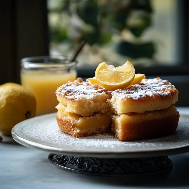 Saftiges Zitronenkuchen vom Blech