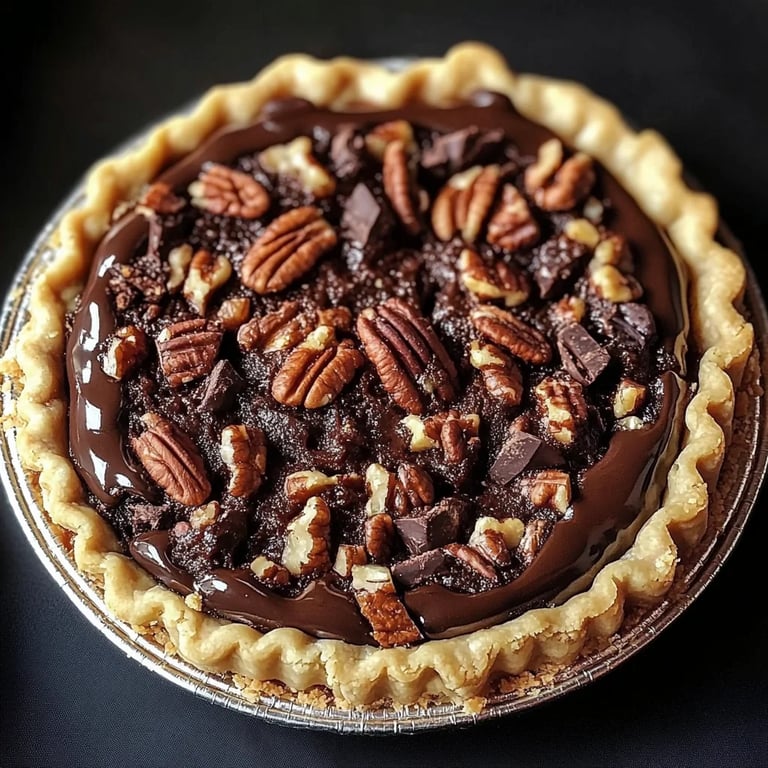 Texas Chocolate Pecan Pie