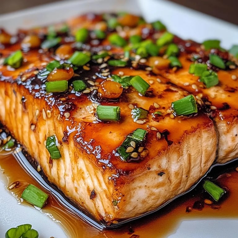 Perfectly Crispy Honey Garlic Salmon