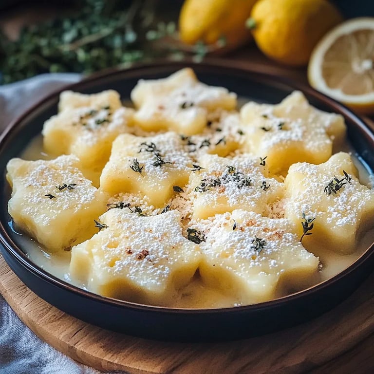 Zarte Zitronensterne