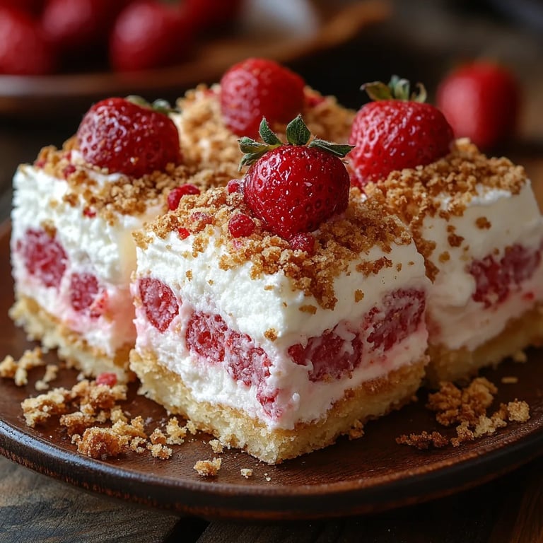 Bouchées Croustillantes au Cheesecake à la Fraise : Une Recette Incroyable Ultime