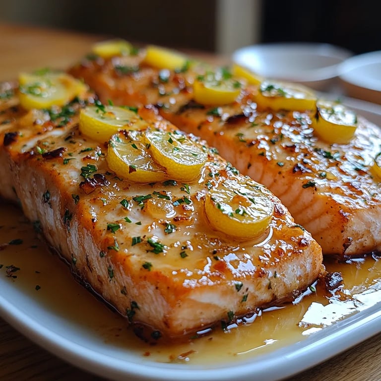 Salmón al Horno con Mantequilla de Ajo: Una Increíble Receta Última
