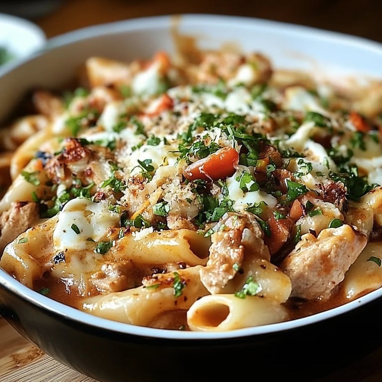 Leckerer Nudelauflauf mit Thunfisch