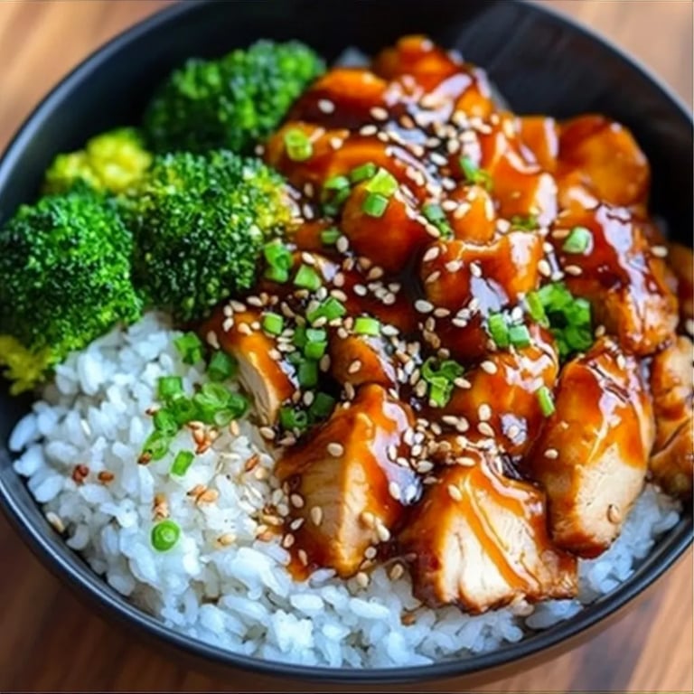The Best Teriyaki Chicken Rice Bowl