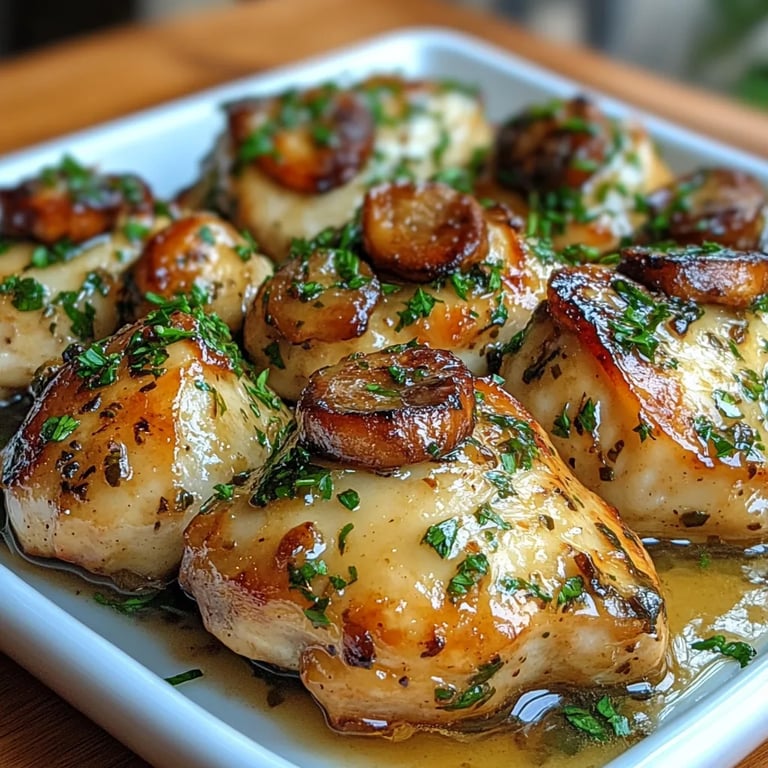 Knoblauch-Champignon-Hähnchenschenkel: Ein Unglaubliches Ultimatives Rezept