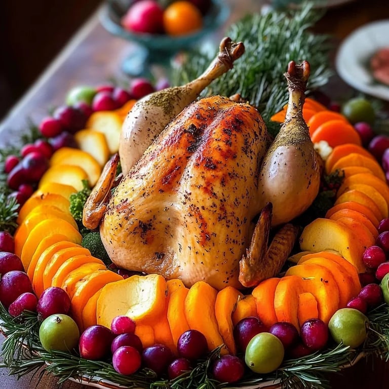Thanksgiving Turkey Veggie Platter