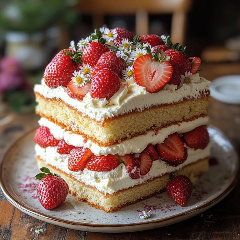 Strawberry Chamomile Naked Cake: An Amazing Ultimate Recipe