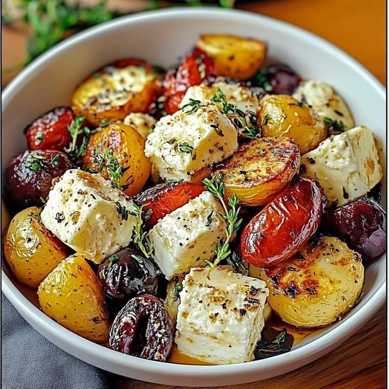 Feta Kartoffeln Ofengemüse