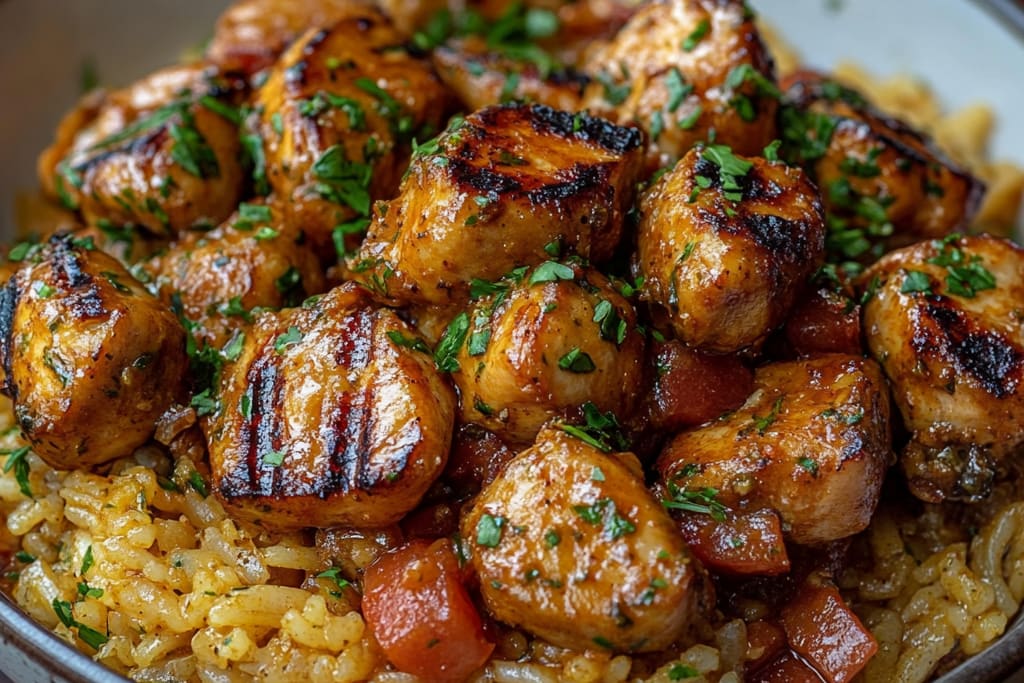 Galinhada – Brasilianisches Hähnchen mit Reis: Ein Unglaublich Essenzielles Rezept für 4 Personen