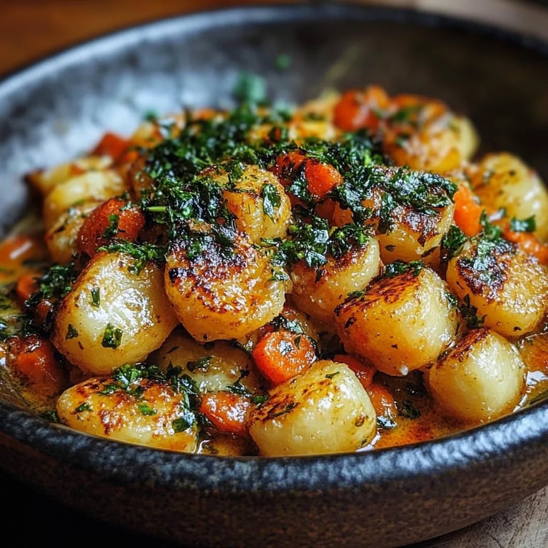 Herbstliche Gnocchi mit Kürbis und Gemüse