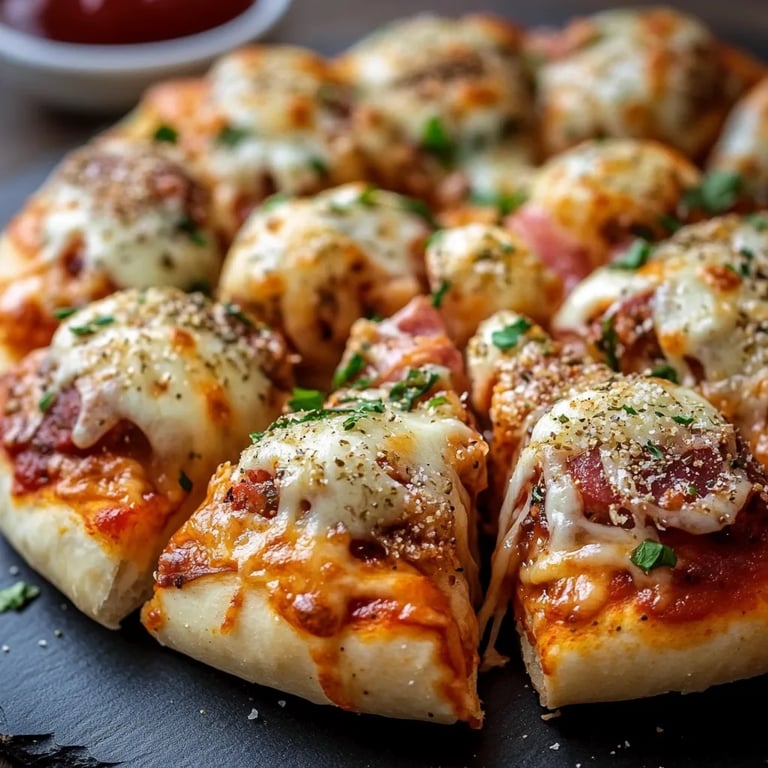 Leckere Pizza Bällchen