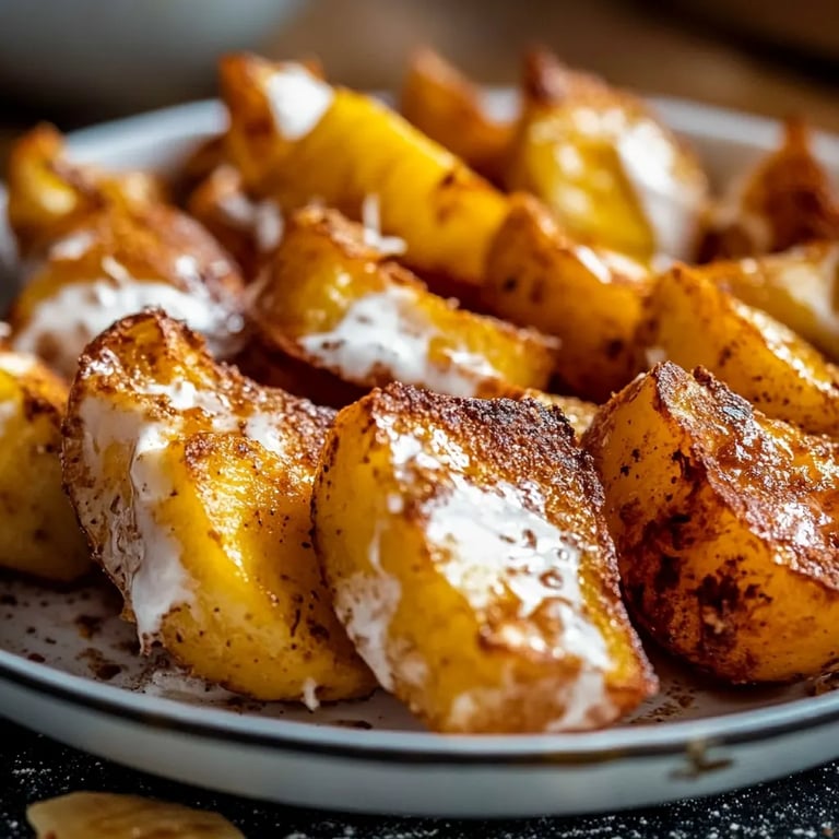 Gebackene Äpfel mit Zimt aus dem Airfryer