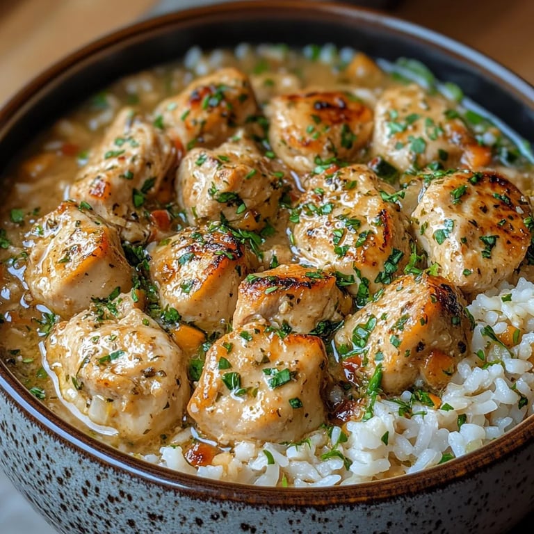 Langsam gegartes Zitronen-Kräuter-Hähnchen mit Reis: Ein Unglaubliches Ultimatives Rezept für 4 Personen