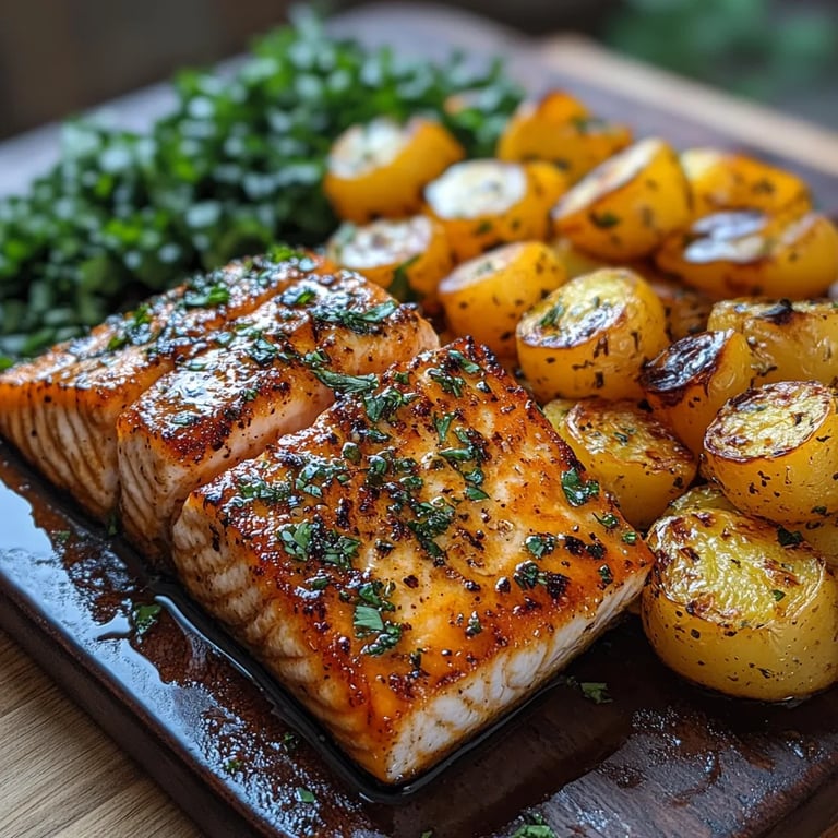 Lachs mit Kochbananen aus der Heißluftfritteuse: Ein Unglaubliches Ultimatives Rezept