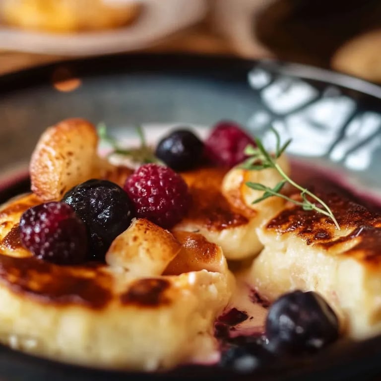 Skyrnik - sernik z owocami w wersji fit