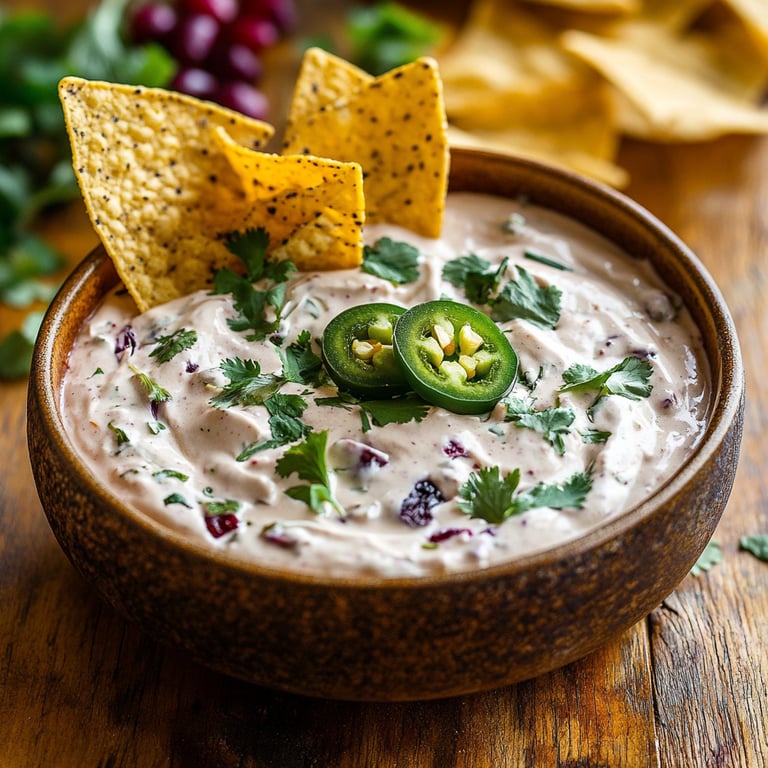 Cranberry Jalapeno Cream Cheese Dip