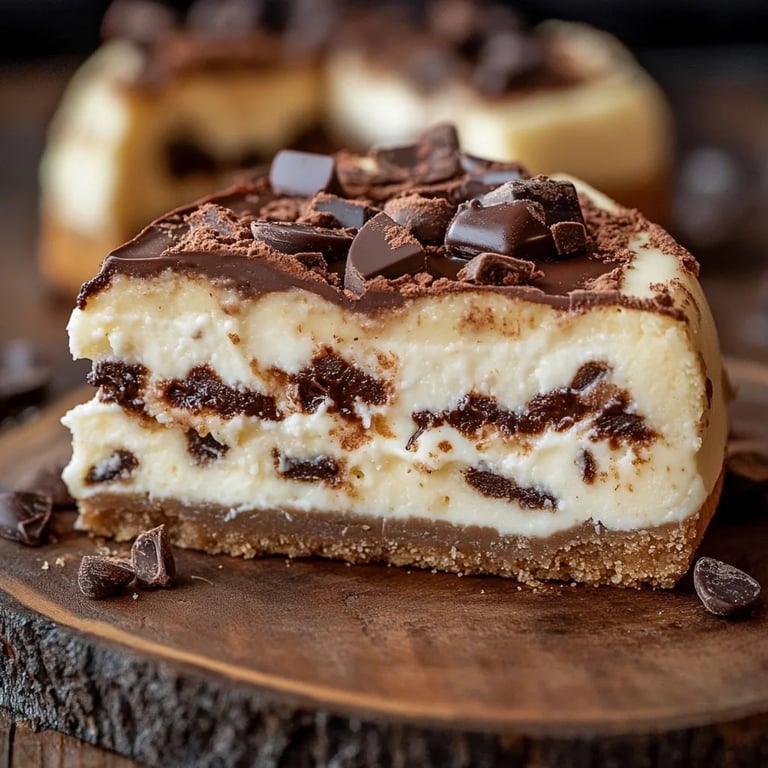 Käsekuchen-gefüllte Schokoladenkekse