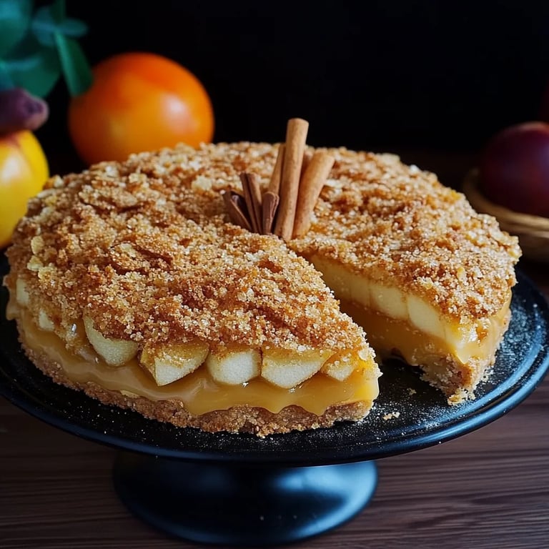 Spekulatius Maulwurfkuchen mit Bratapfel-Zimt-Füllung