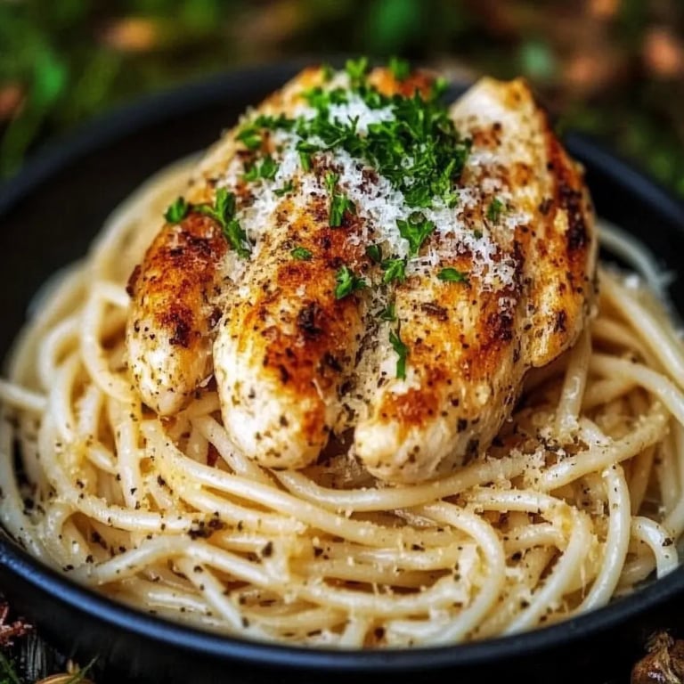 Kycklingpasta med vitlökssmör: Ett underbart ultimatum för smaklökarna