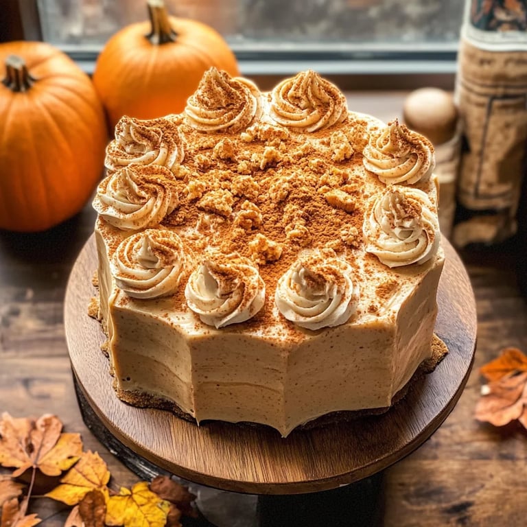 Pumpkin Spice Latte Cake