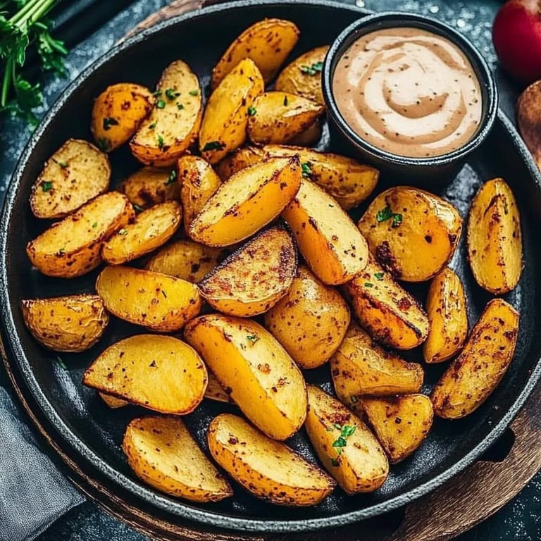 Knusprige Kartoffeln aus dem Ofen