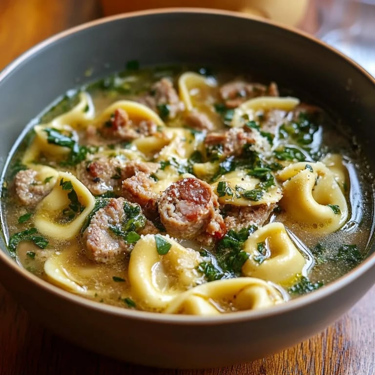 Autumn Tortellini Soup w/ Sausage: An Incredible Ultimate Recipe