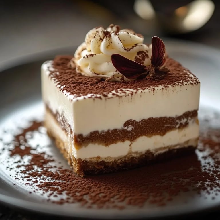 Cremiges Spekulatius Tiramisu