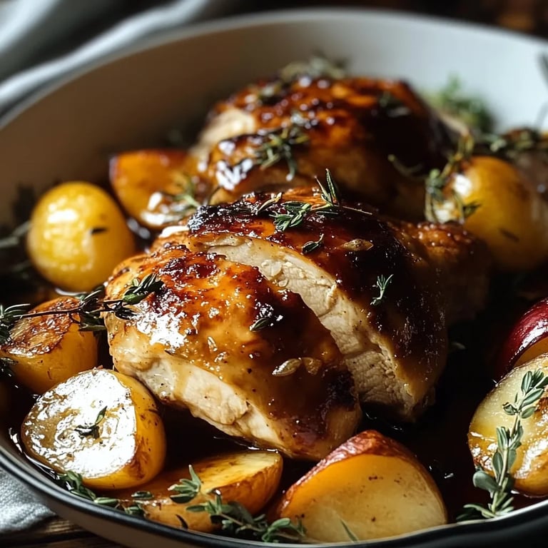 Cozy Fall Feast: Irresistible Apple Cider Chicken