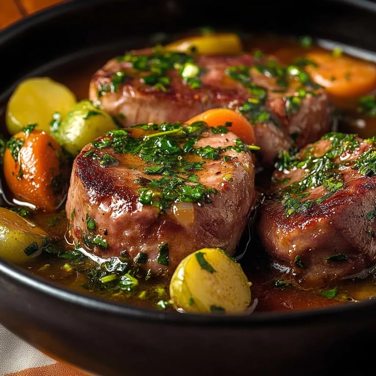 Rosenkohl-Topf mit Mettenden