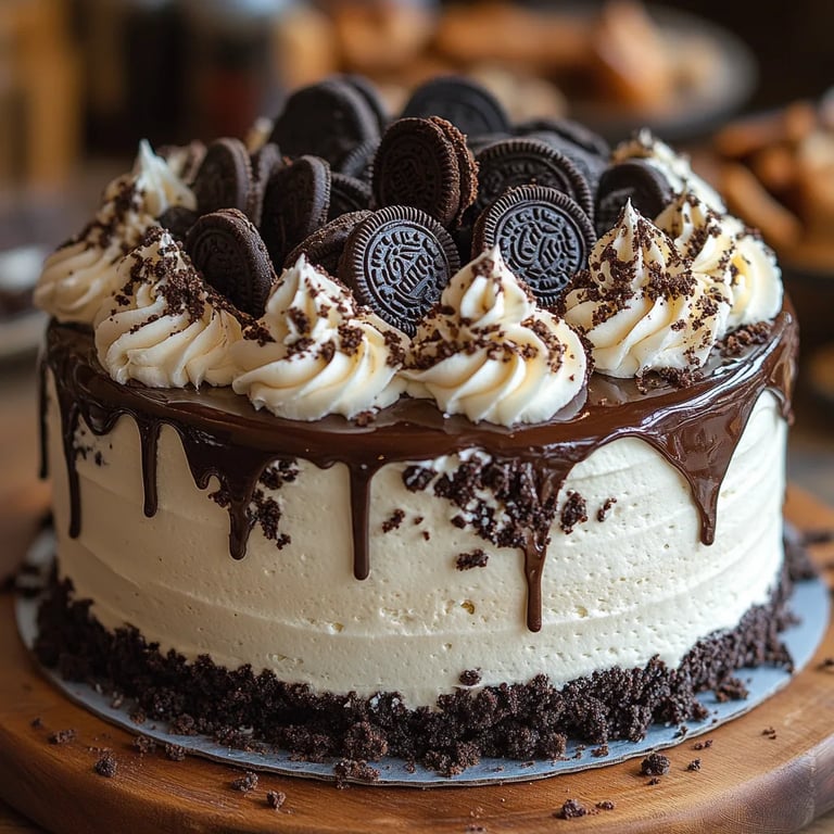Pastel de Galletas Oreo y Crema: Un Increíble Postre Último