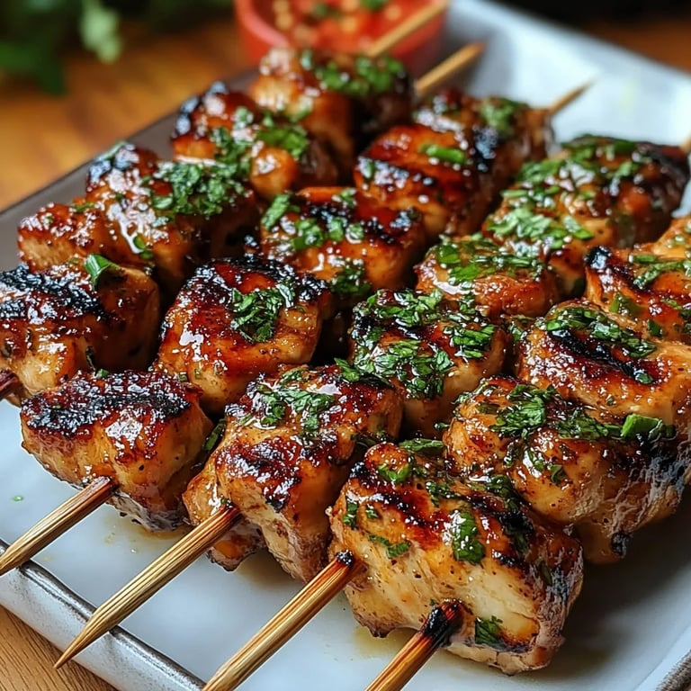 Grilled Thai Coconut Chicken Skewers: An Amazing Ultimate Recipe