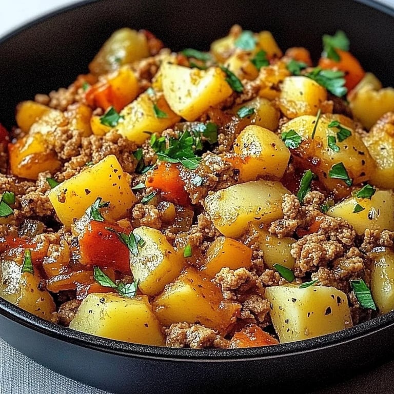 Easy One-Pan Ground Turkey & Potatoes Meal: An Amazing Ultimate Recipe
