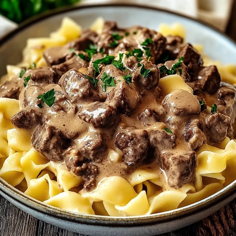 Creamy Beef Stroganoff with Egg Noodles: An Amazing Ultimate Recipe