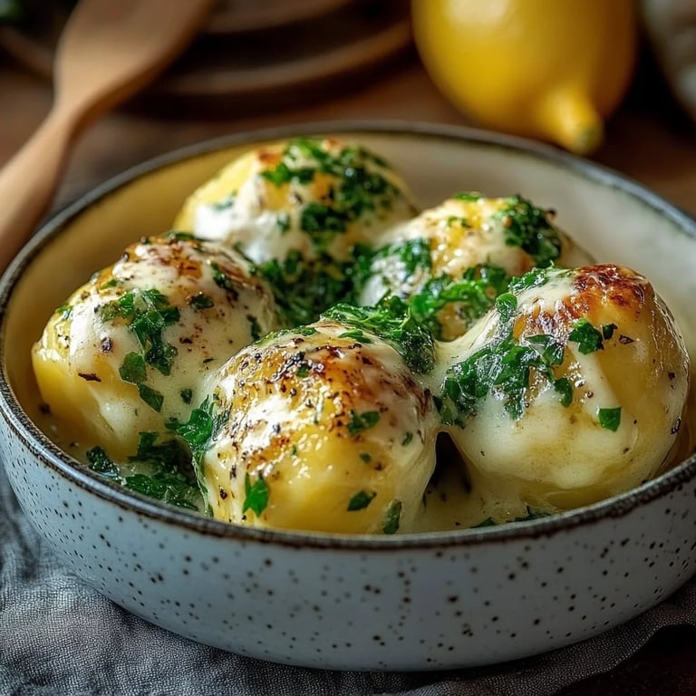 Rosenkohl in Frischkäse-Senfsauce