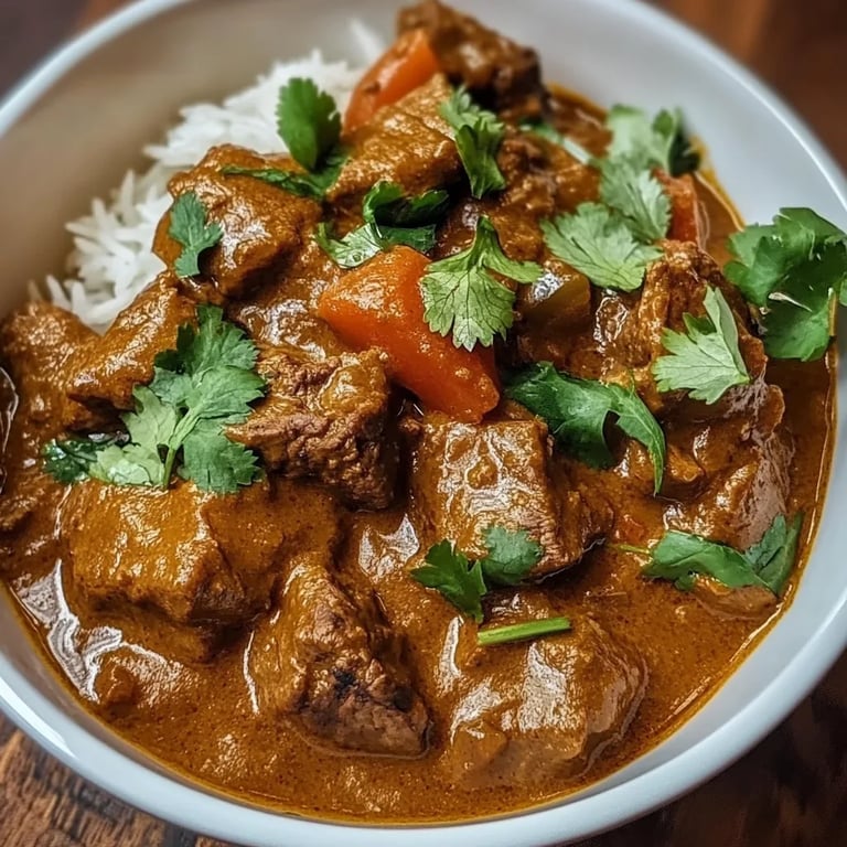 Slow Cooker Beef Coconut Curry
