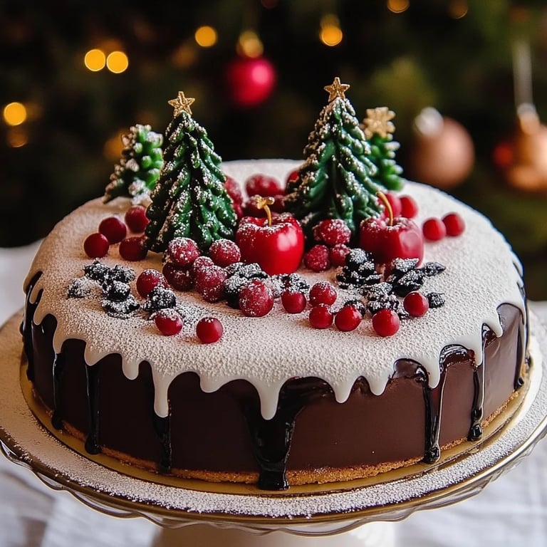 Motivtorten Weihnachten