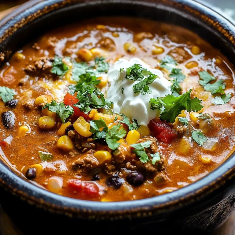 The Best Taco Soup