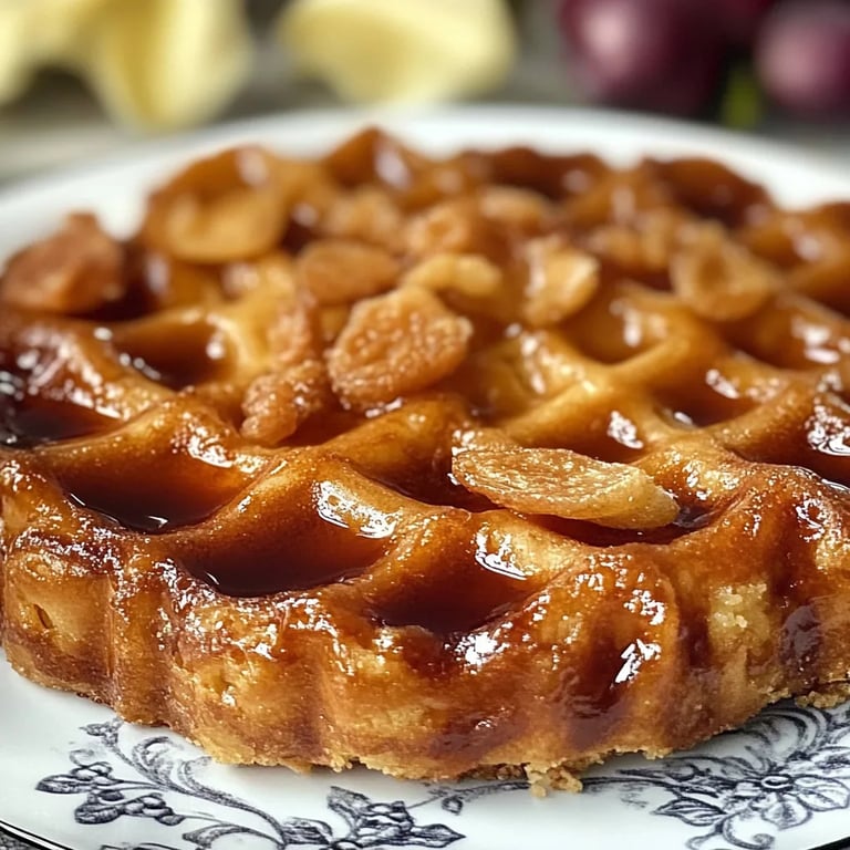 Französischer Karamellapfel