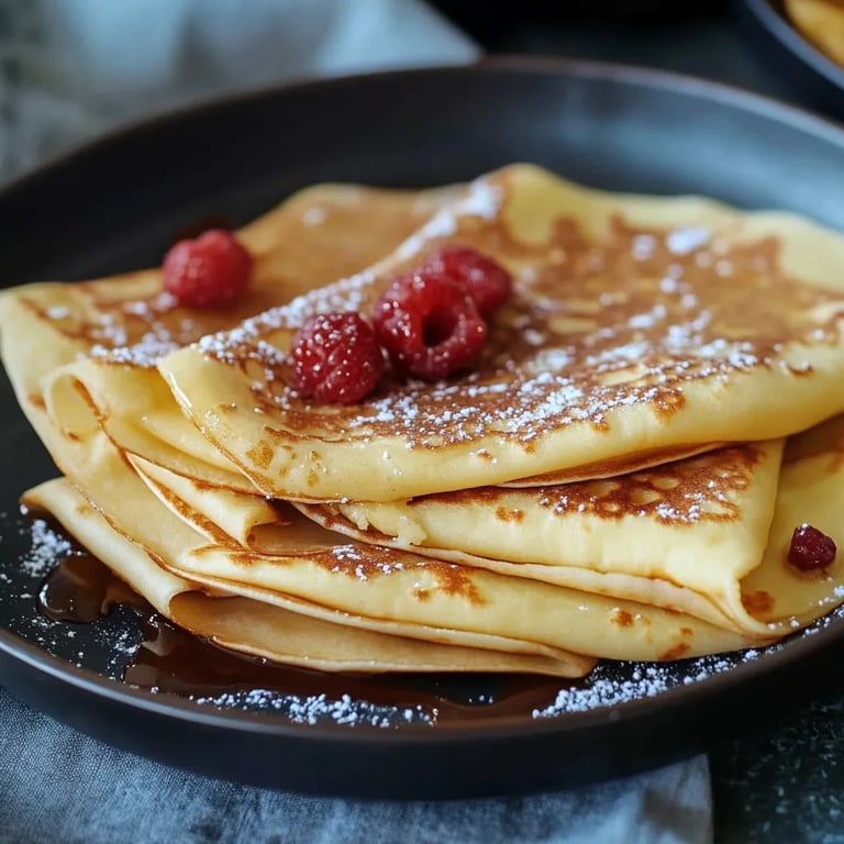 Crepes Rezept - einfach und schnell