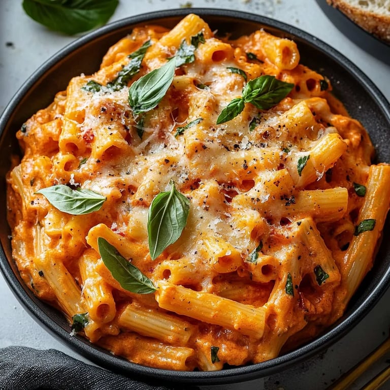 Easy One Pot Creamy Tomato Pasta