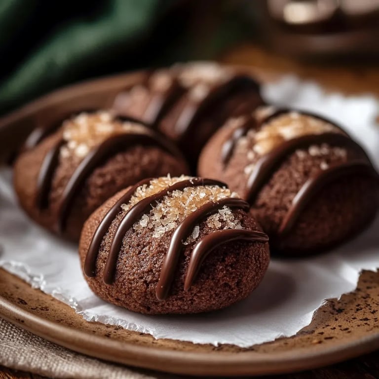 Schokowölkchen - einfache Schoko Plätzchen