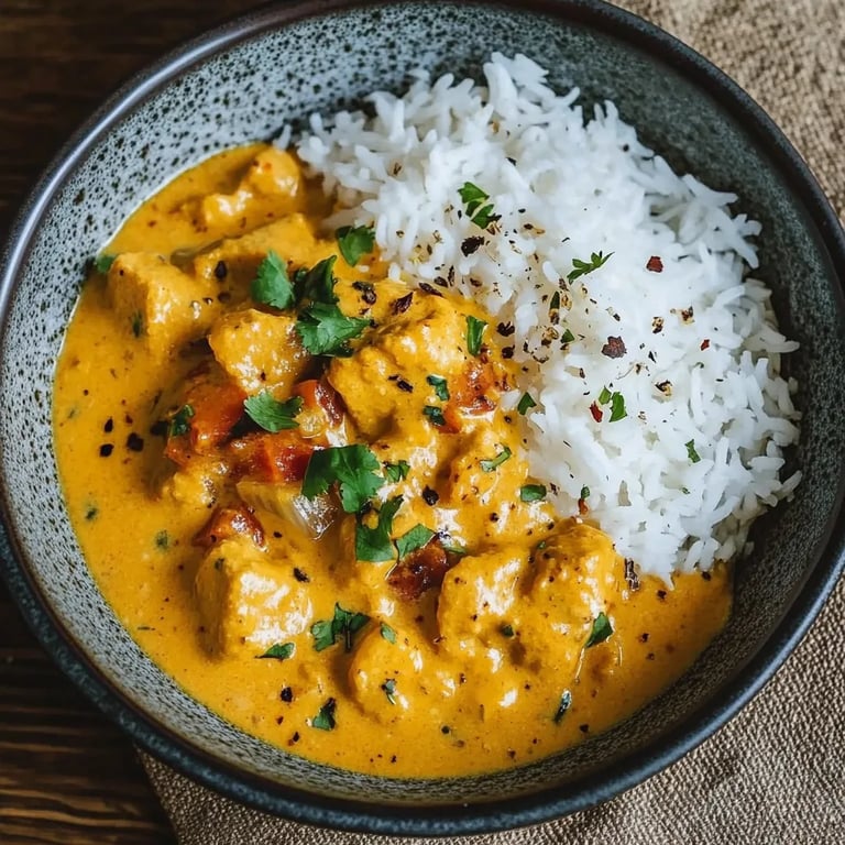 Kürbis-Curry mit Kokosmilch