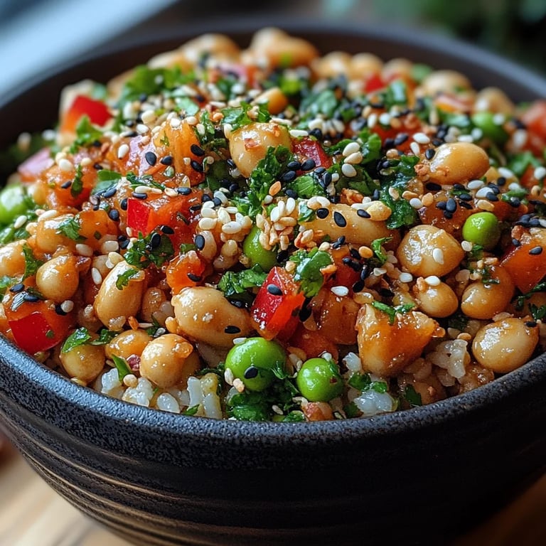 Ensalada Crujiente de Edamame y Cacahuate: La Increíble Receta Última