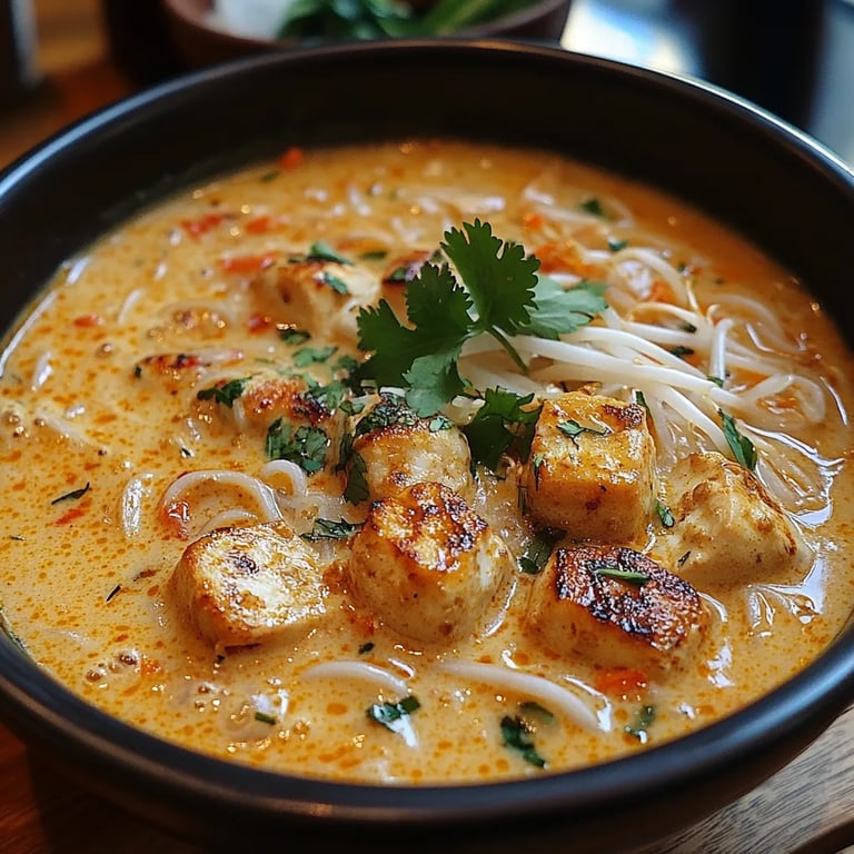 Sopa Tailandesa de Macarrão com Curry de Coco: Uma Receita Incrível e Essencial