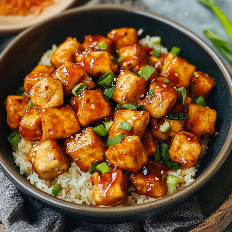 Vegan Orange Tofu