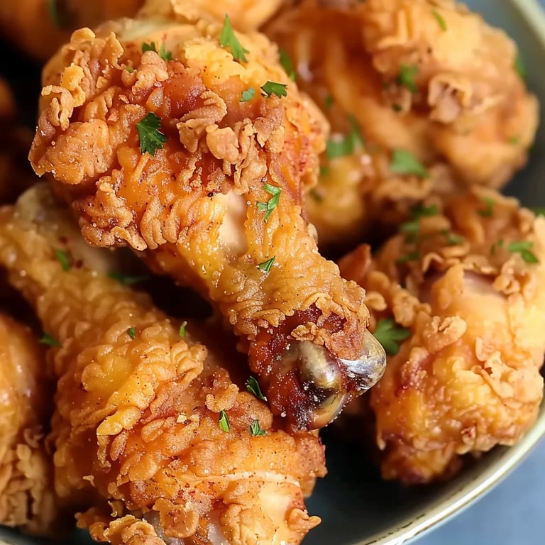Crispy Fried Chicken - Super Easy Recipe