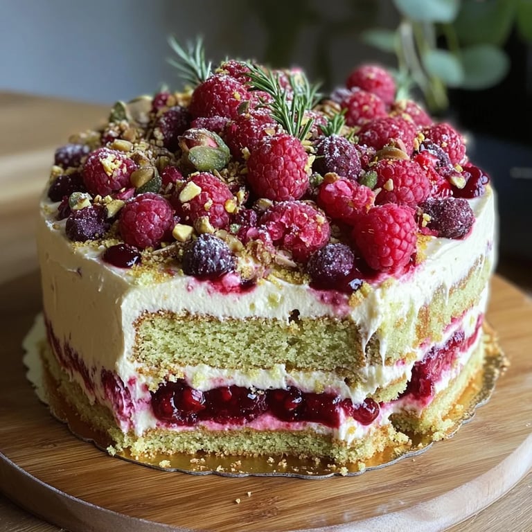 Pistachio Raspberry Cake: An Incredible Ultimate Recipe to Savor