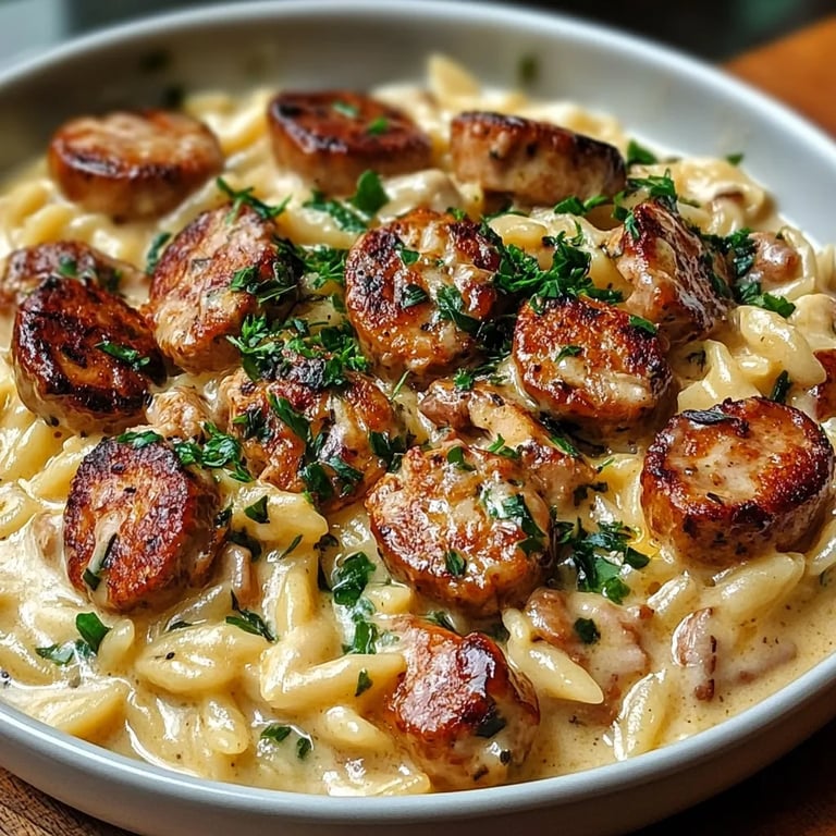 Creamy Chicken Sausage Orzo: An Incredible Ultimate Recipe to Try