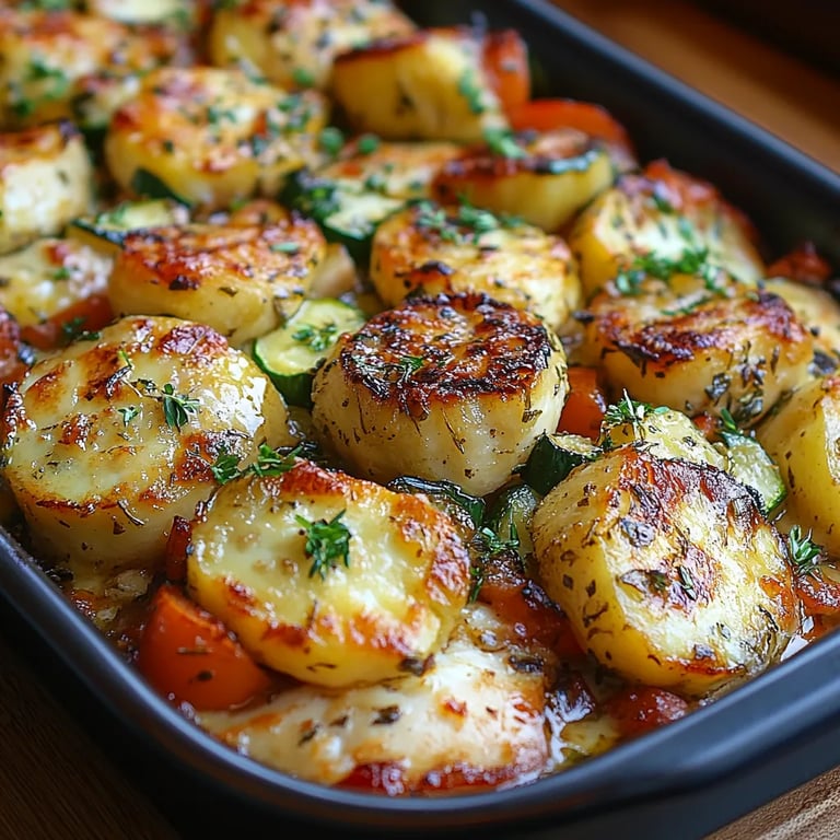 Mediterraner Hähnchen-Zucchini-Auflauf: Ein Unglaubliches Ultimatives Rezept für die ganze Familie